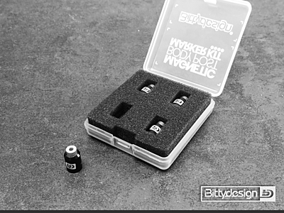 Bittydesign Magnetic Body Post Marker Kit - BLACK